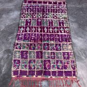 Moroccan Talsint purple rug - 193 x 324 cm