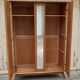 Wardrobe, vintage, equerre feet, 50s - 60s