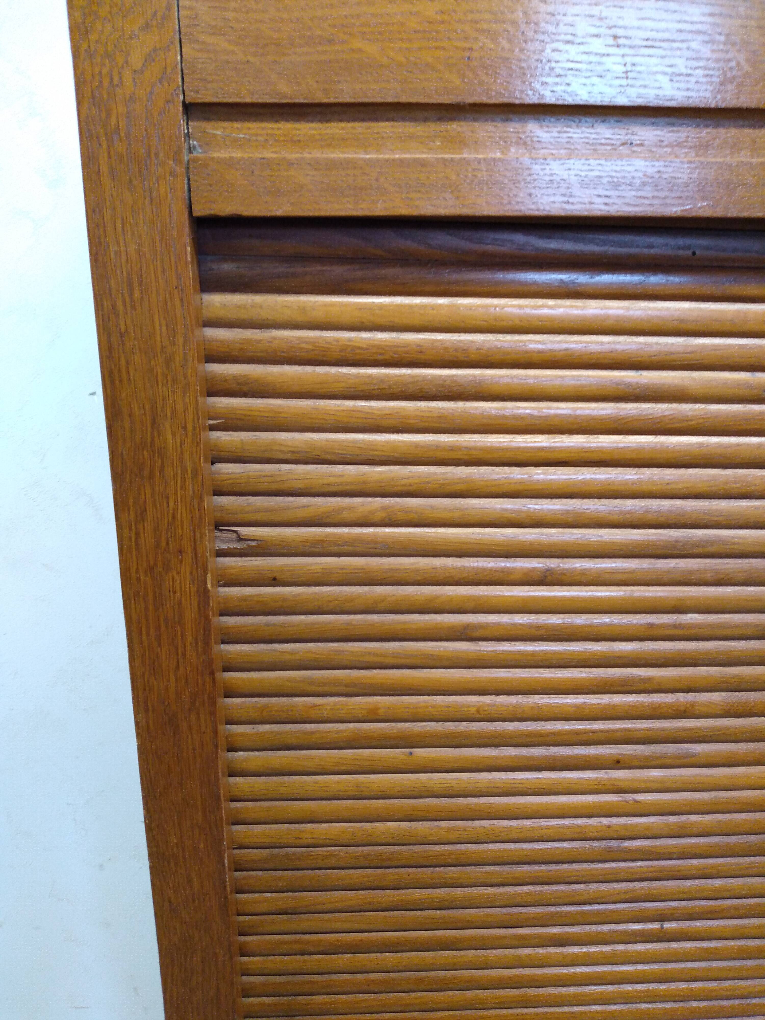 Atypical double curtain file cabinet