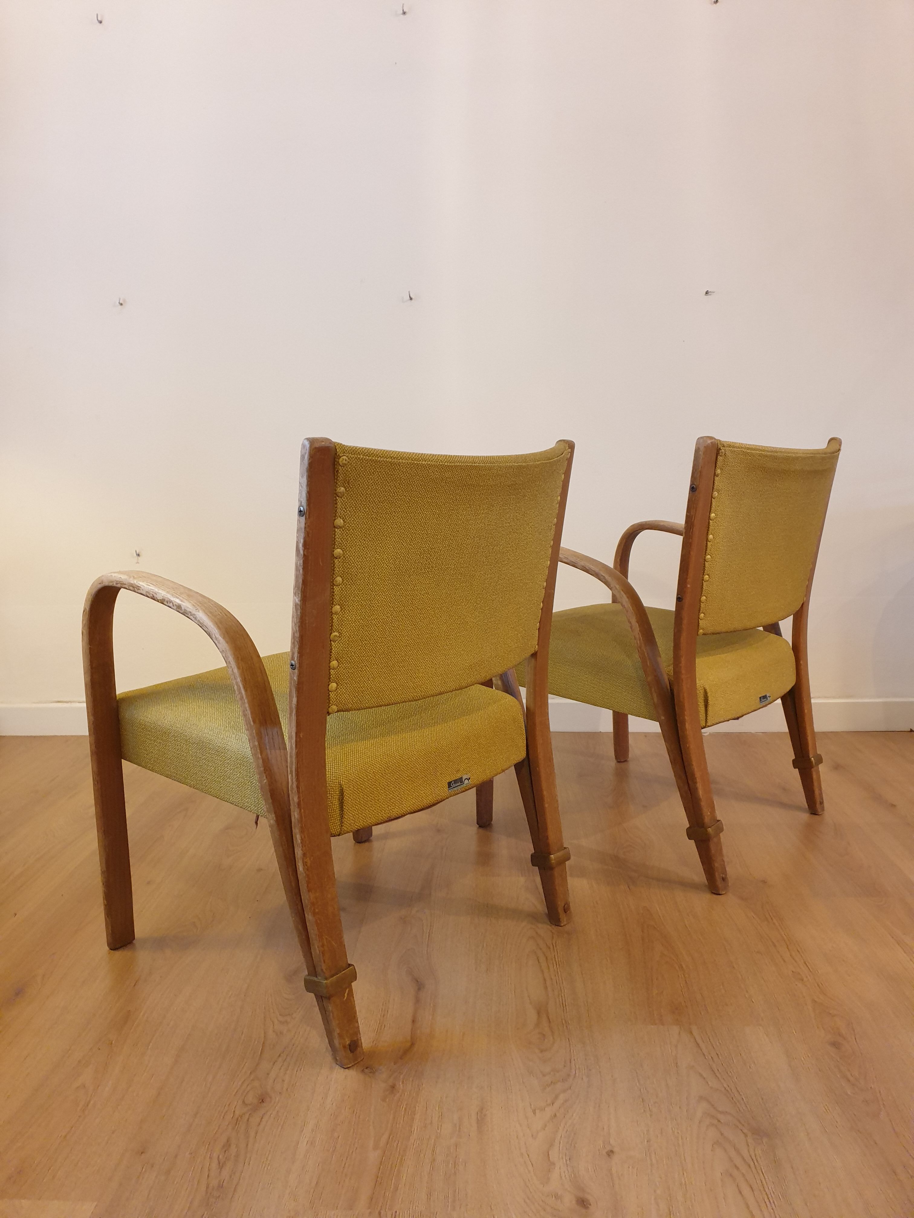 Pair of armchairs Steiner