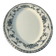 Grand plat ovale en terre de fer 41x27cm