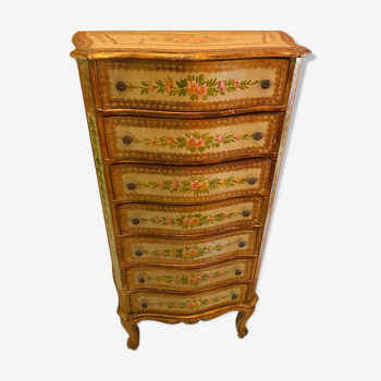 Venetian floral decoration dresser