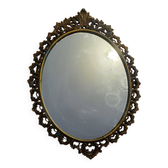 Brass Mirror