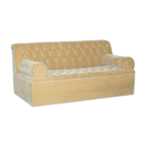 Canapé Chesterfield Bolster en Mohair Velvet par George Smith