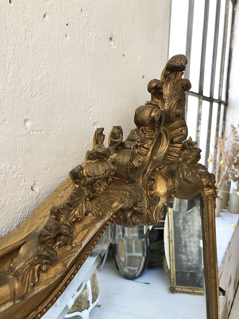 Rockery mirror Louis XV XIXth