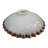 Suspension opaline lampshade