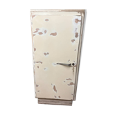 Small one-door Art Deco cabinet with a patina.