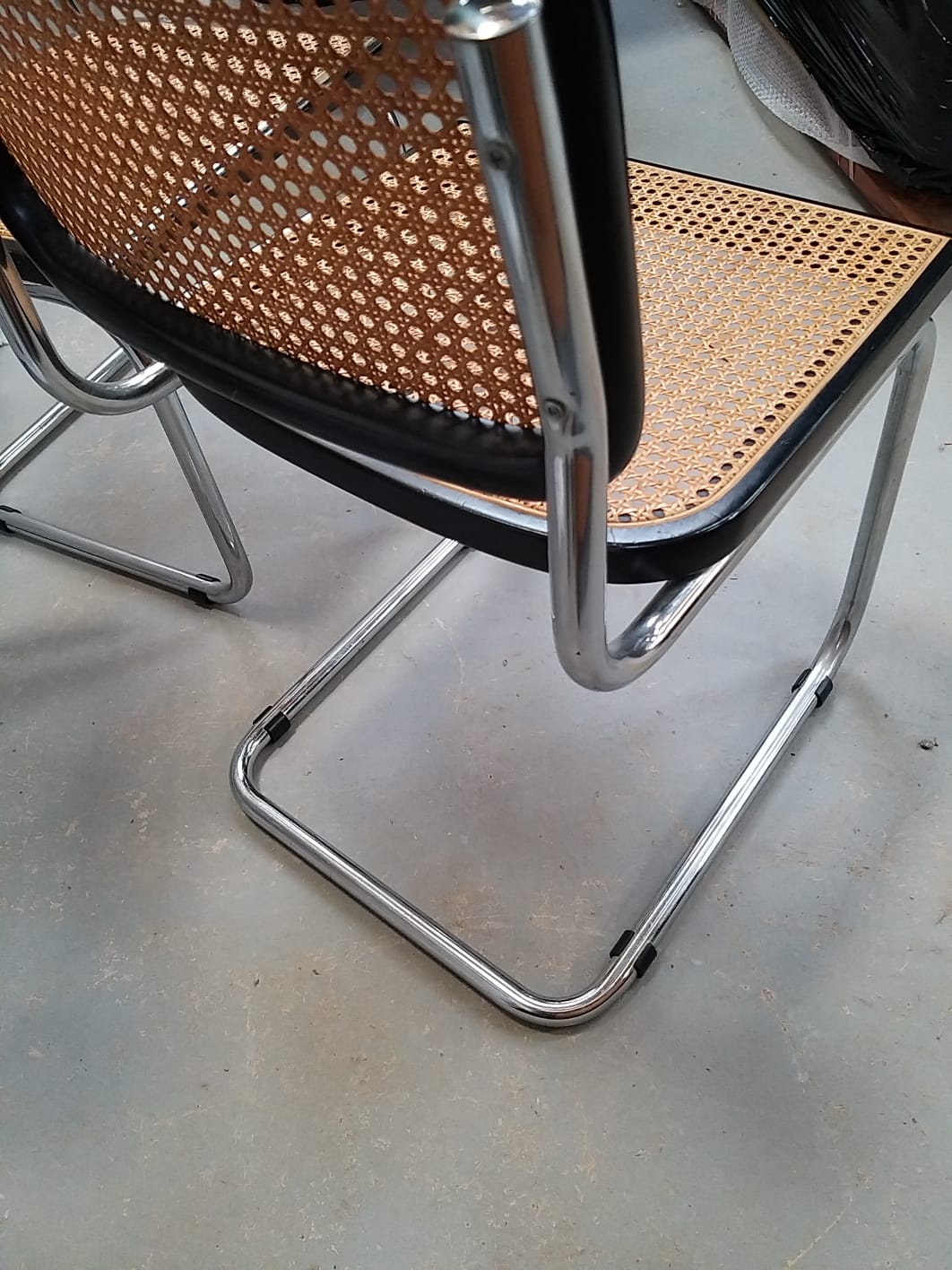 Series of 6 chairs b32 by Marcel Breuer