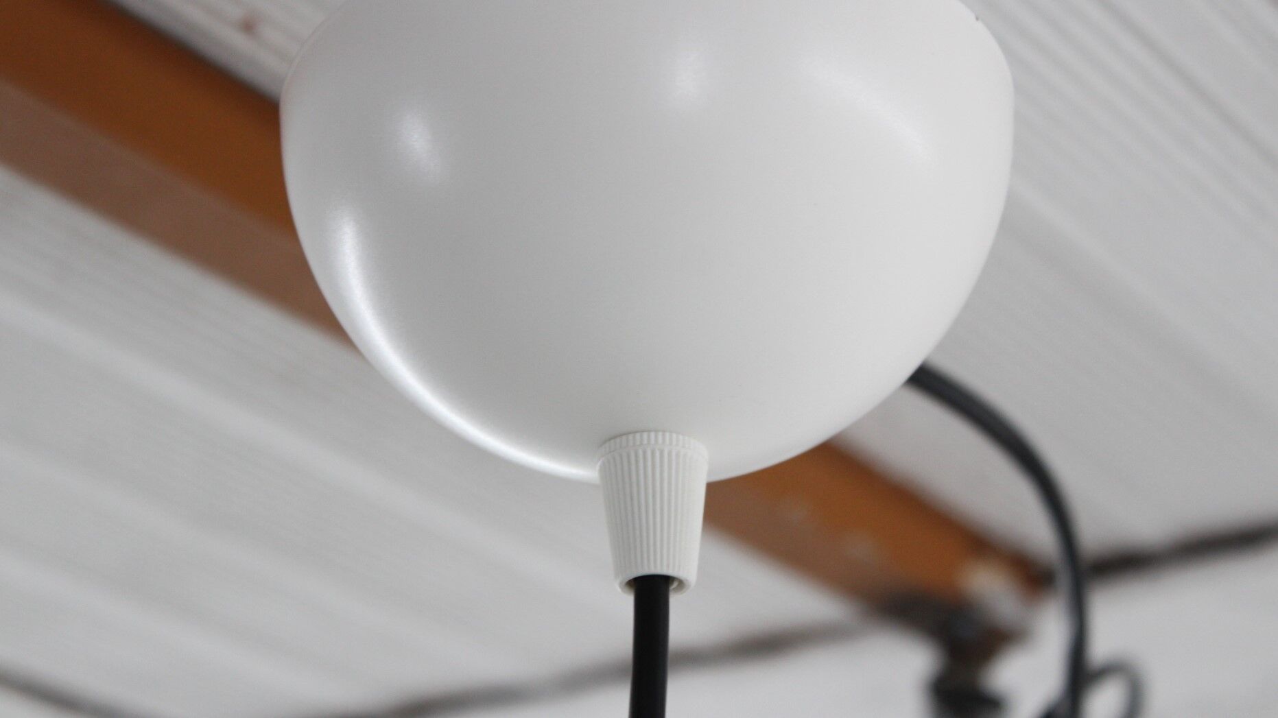 Set of 2 vintage hanging lamps Martinelli 1970s