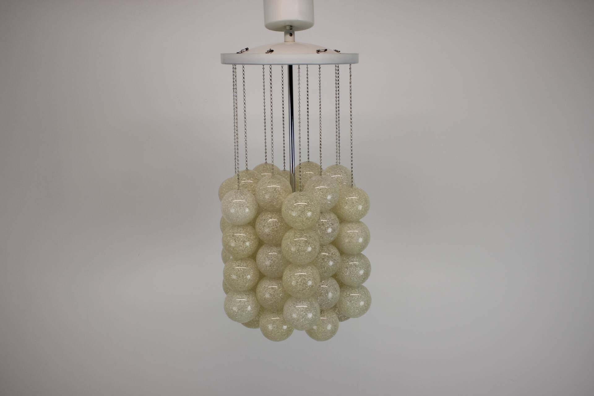 1970s Napako “Bubble” Pendant Lamp, Czechoslovakia