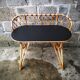 Rattan desk