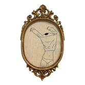 Framed embroidery