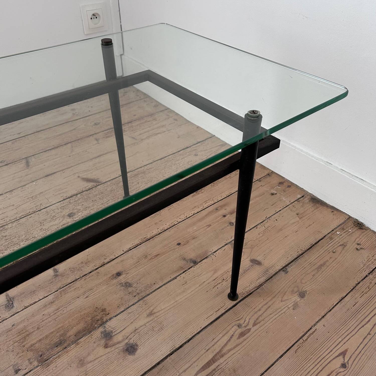 Modernist coffee table by Roger Le Bihan, circa 1950.