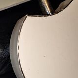 Vintage table lamp the dolphin Croissy white