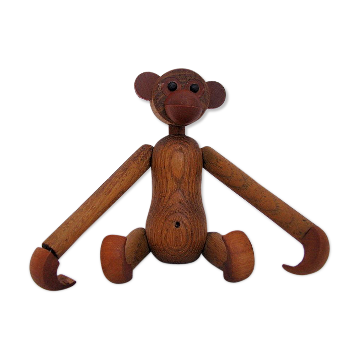 Teak monkey figurine Denmark 1970. no 1
