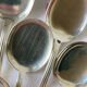 12 silver-plated metal ice cream spoons Ercuis, Toledo model