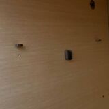 Vintage 4-door mirrored wardrobe