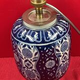 Lamp base, Asian porcelain vase, ideogram