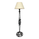 Wrought iron floor lamp, 170 cm, Art Deco work circa 1920