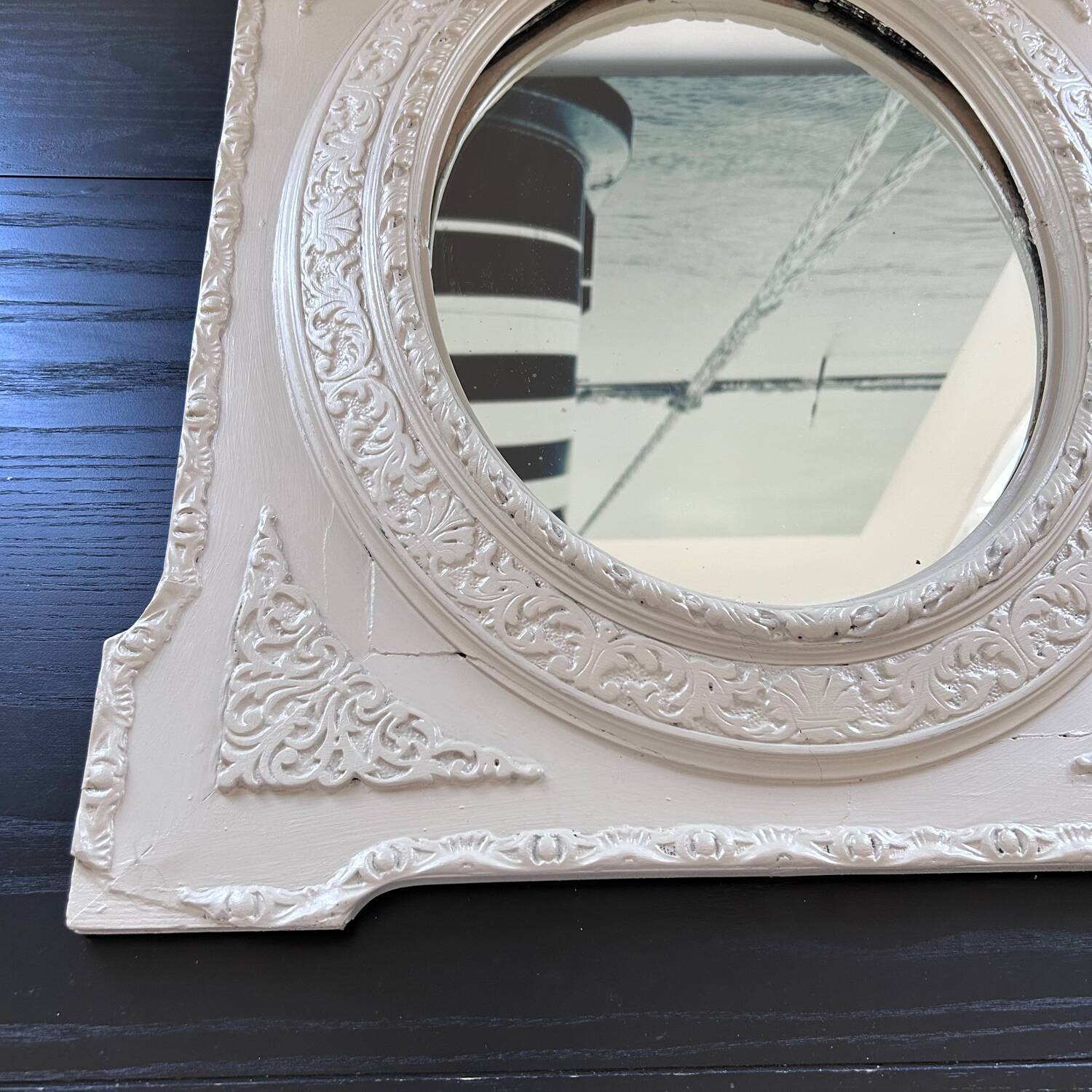 Napoleon III mirror repainted
