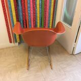 EAMES RAR rocking chair orange