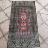 Old oriental carpet. Pakistan  140 x 71 cm