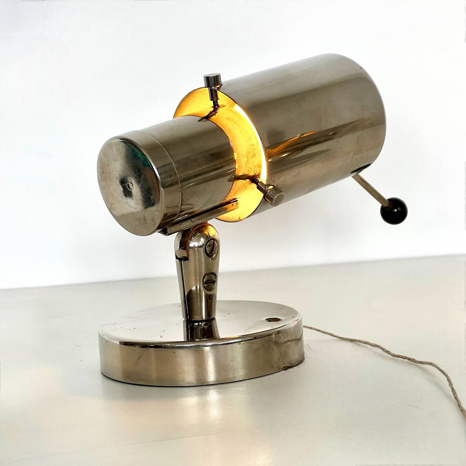 Pair of Zodiac wall lights by Jacques Biny for Lita 1950