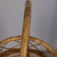 Vintage Italian Bamboo Bar Basket, 1960s
