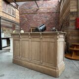 Oak bar counter
