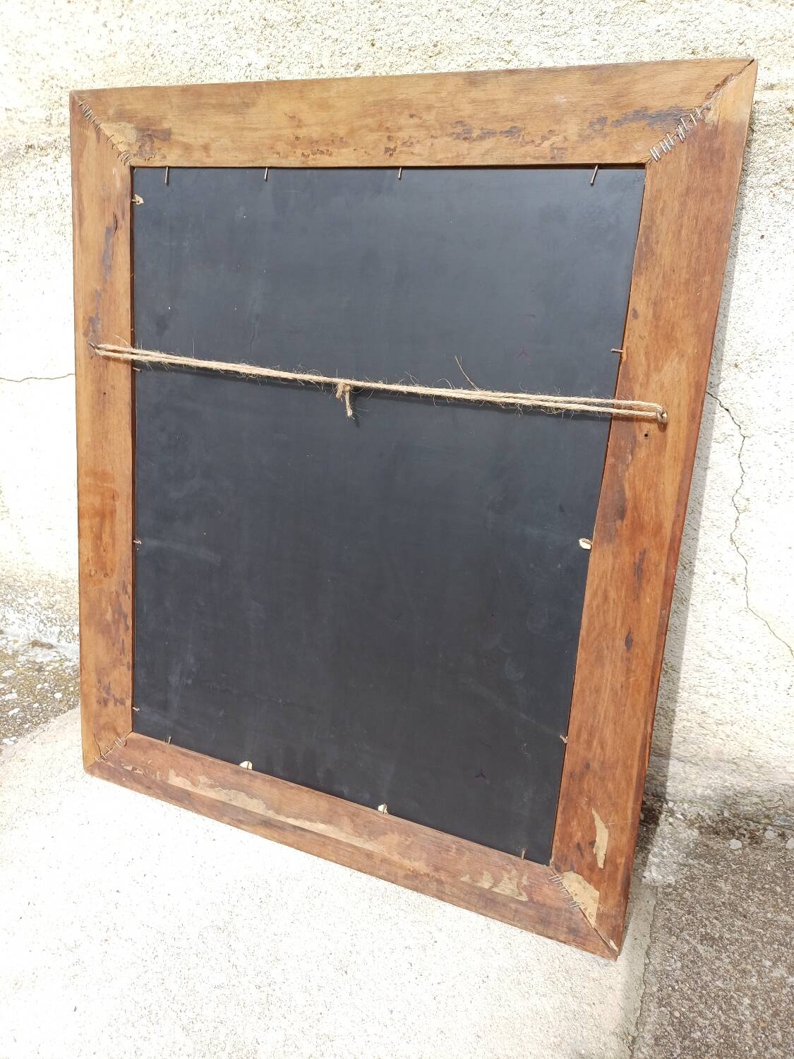 Miroir en chêne