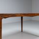 Kai Winding dining table in rosewood Poul Hundevad Denmark 1960