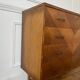 Commode en bois vintage années 50