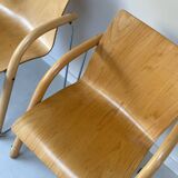 Set of vintage Thonet chairs model S320