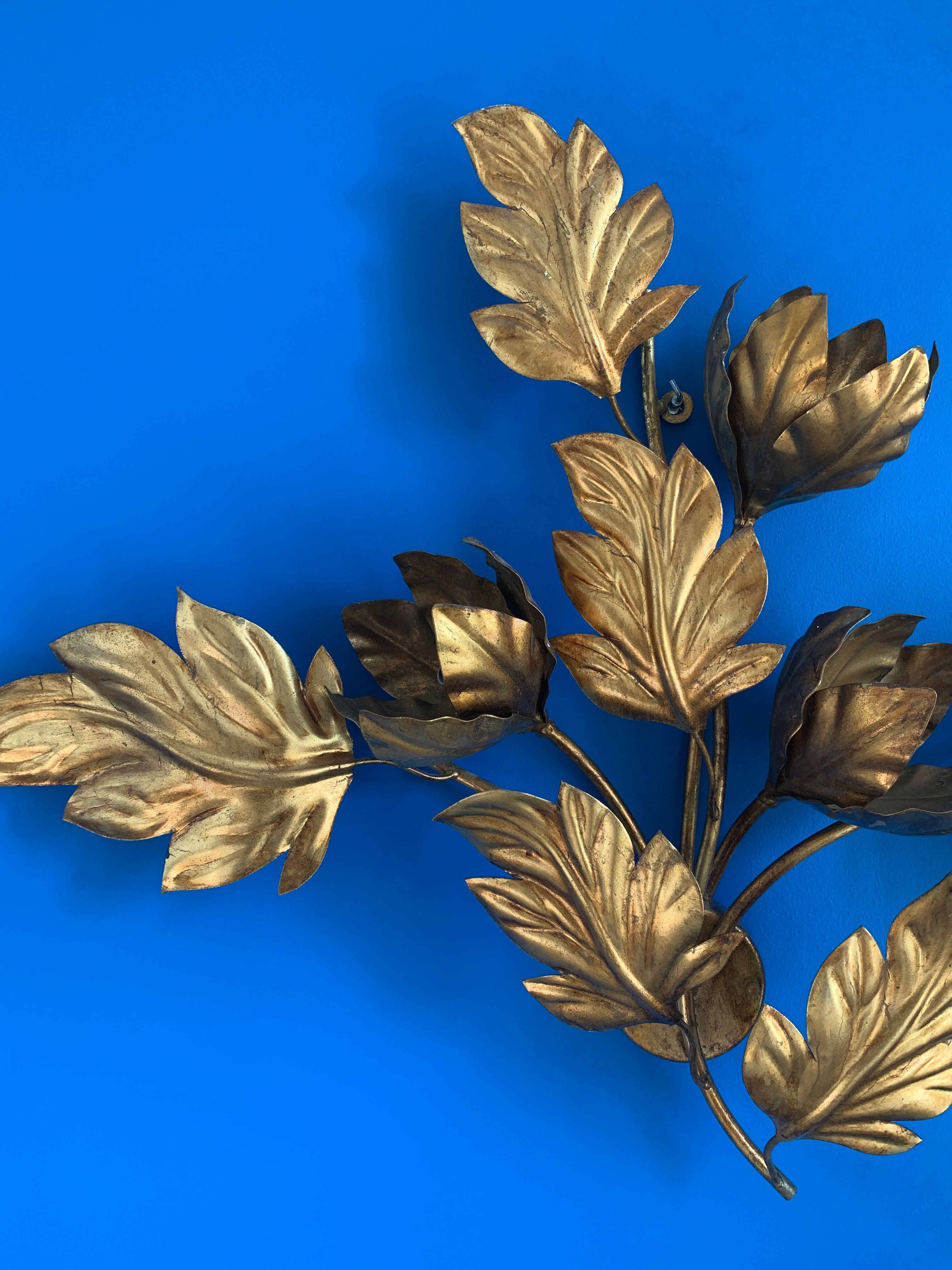 Applique italienne en métal doré