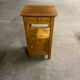 Table de chevet bois année 50
