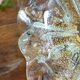 Murano glass ashtray with gold leaf by Barovier and Toso