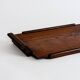 Plateau de service en bois massif de style Art Déco – Années 40-60