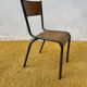 Lot 14 chaises d’école