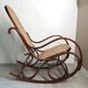 Rocking chair caning