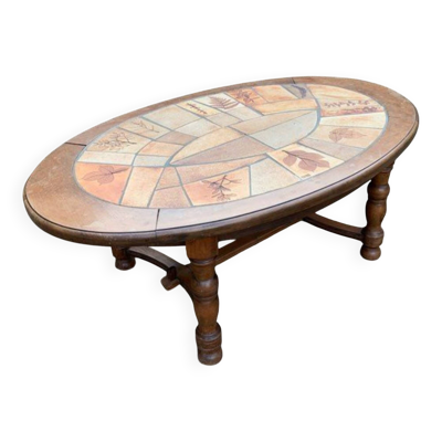 Table basse de raymonde leduc vallauris