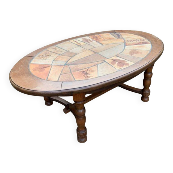 Table basse de raymonde leduc vallauris