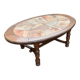 Coffee table by raymonde leduc vallauris