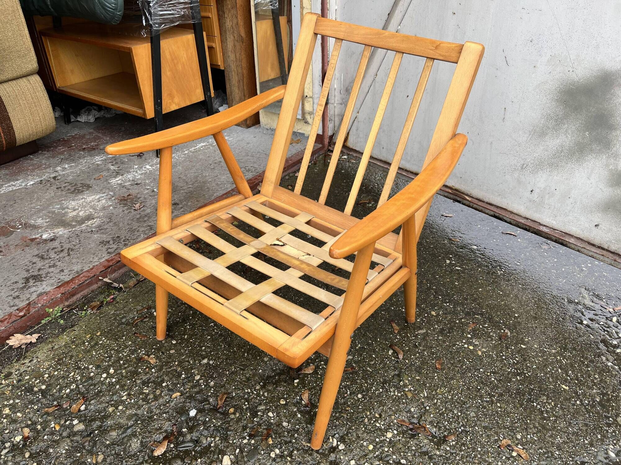 Pair of mid-century armchairs by Novy Domov in original upholstery, Czechoslovakia, 1970s