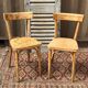 Pair of bistro chairs