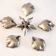Flower candle holder/ashtray by S. Agudo