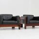 Vintage Knoll Bastiano Armchairs by Tobia Scarpa set of 2