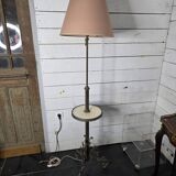 Napoleon III floor lamp in bronze and brass