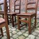 Set of 6 oak chairs