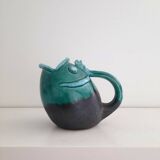 Ceramic fish pitcher