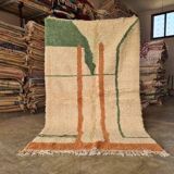 Traditional handmade Moroccan rug size 200x300 cm